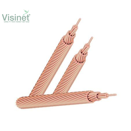 Cáp đồng trần Thăng Long C50mm